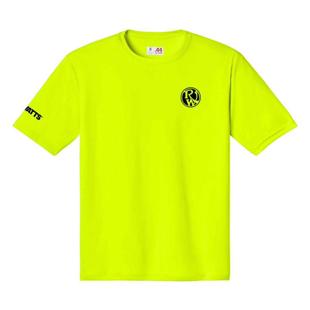 Quick Ship A4 Cooling Performance Safety T-Shirt